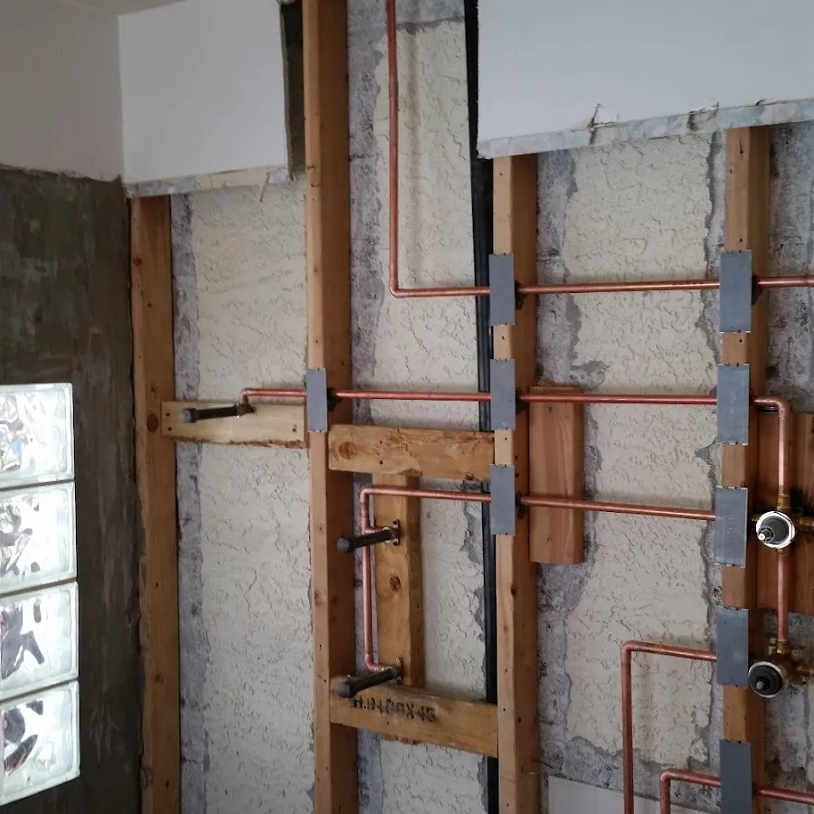 Copper pipe installation for Burst Pipe Repair in Souderton